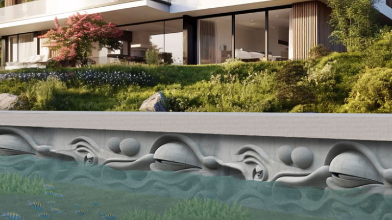 World Spire Sea Wall